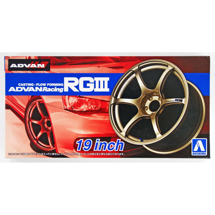 Aoshima - 1/24 Advan Racing RGIII 19in Wheels