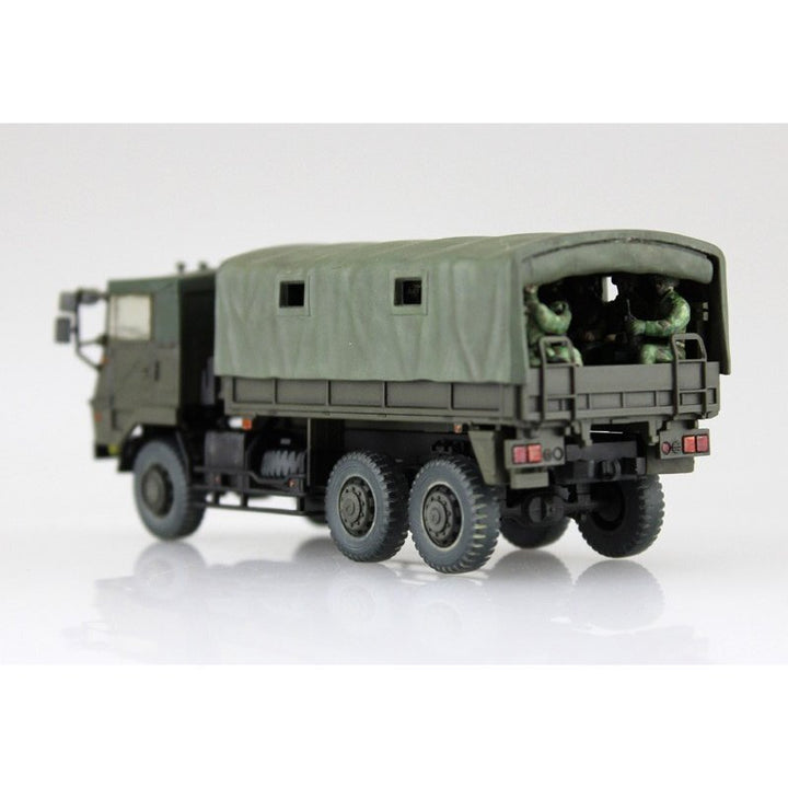 Aoshima - 1/72 JGSDF TYPE73 TRUCK (w/20 INFANTRY FIGURES)