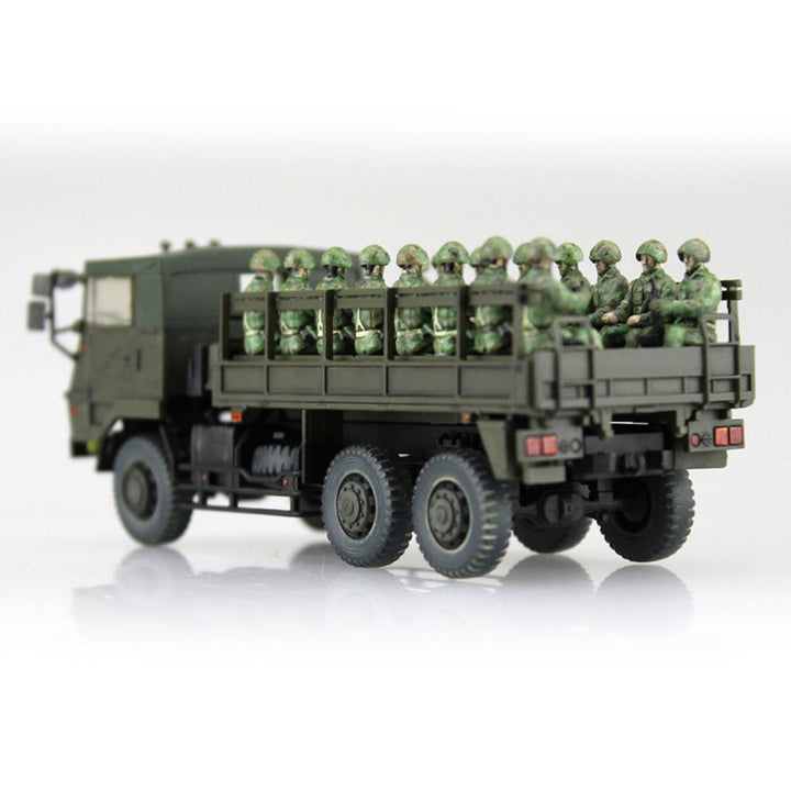 Aoshima - 1/72 JGSDF TYPE73 TRUCK (w/20 INFANTRY FIGURES)