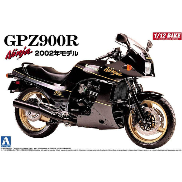 Aoshima - 1/12 KAWASAKI GPZ900R NINJA '02 MODEL