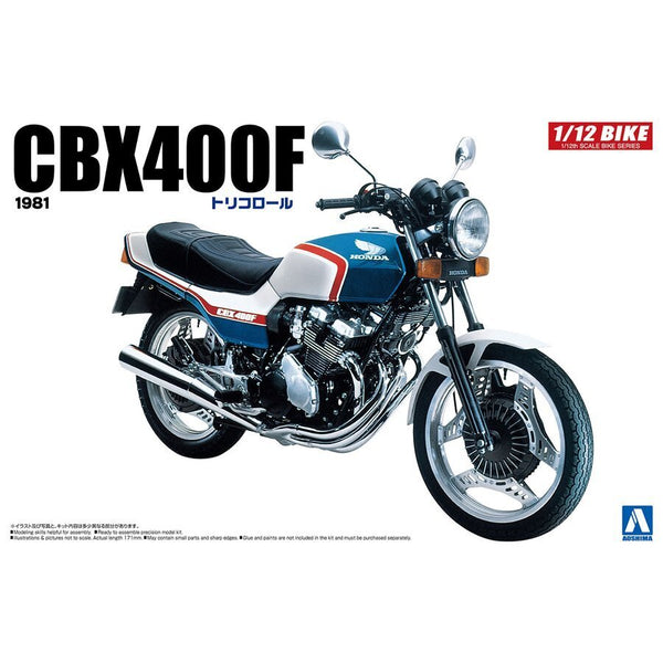 Aoshima - 1/12 Honda CBX400F Tricolor