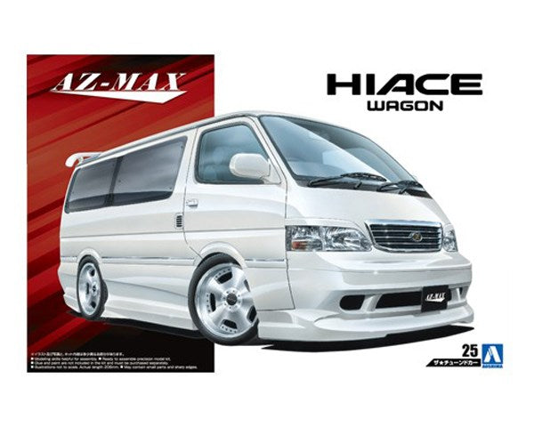 Aoshima - 1/24 AZMAX KZH100 HIACE '99 (TOYOTA)