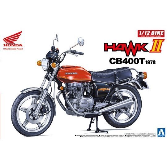 1/12 HONDA HAWK II CB400T