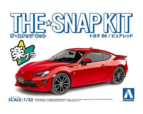 Aoshima - 1/32 TOYOTA 86 (PURE RED)