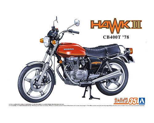 1/12 HONDA CB400T HAWKII 78