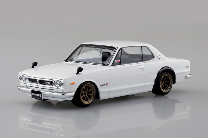 1/32 NISSAN SKYLINE 2000 GTR CUSTOM WHEEL WHITE_2