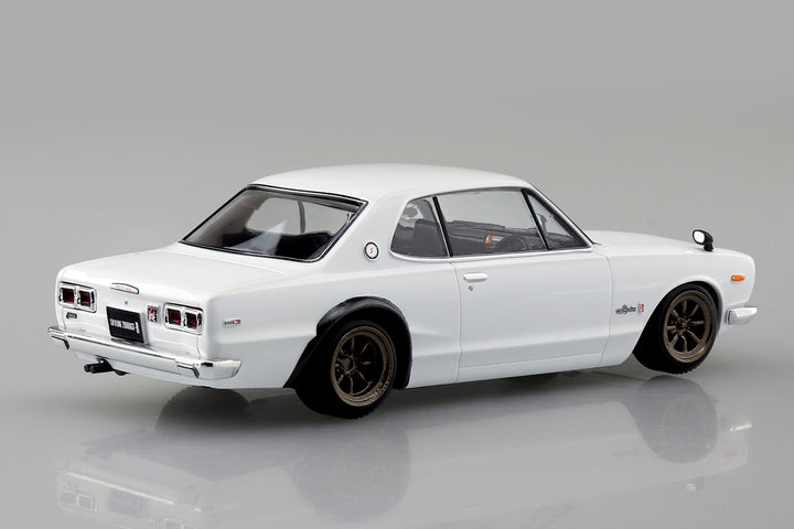 1/32 NISSAN SKYLINE 2000 GTR CUSTOM WHEEL WHITE_3