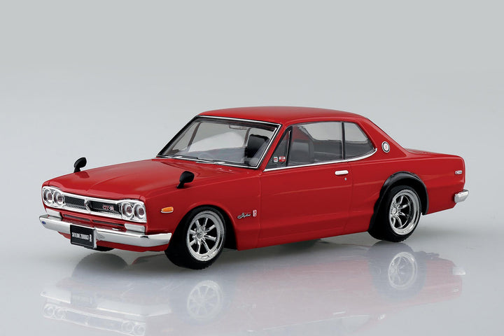 1/32  NISSAN SKYLINE 2000 GTR CUSTOM WHEEL RED_2