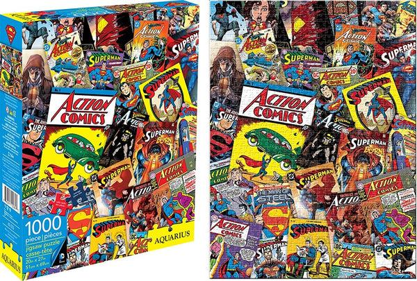 1000pc DC Comics Superman Retro