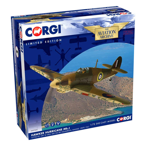 1/72 Hawker Hurricane Mk1 V7795 Plt Off