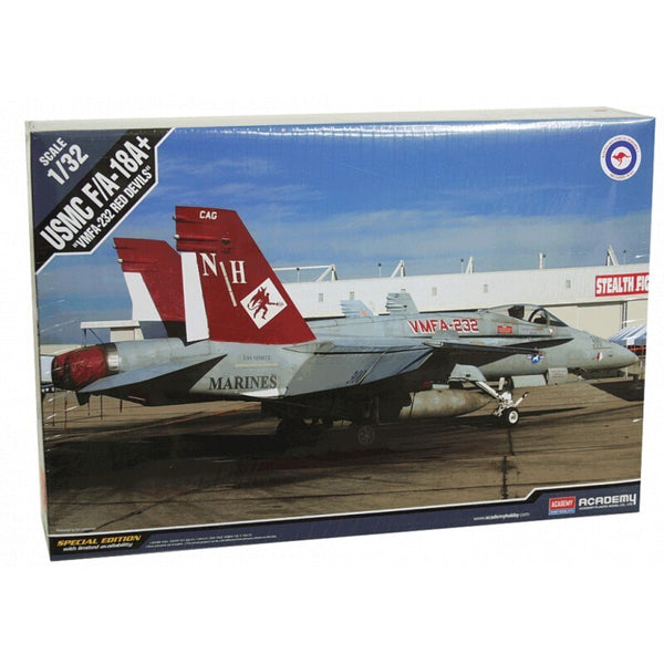 Academy - Academy 12107 1/32 USMC F/A-18A+ VMFA-232 "Red Devils" *AUS decal* Plastic Model Kit