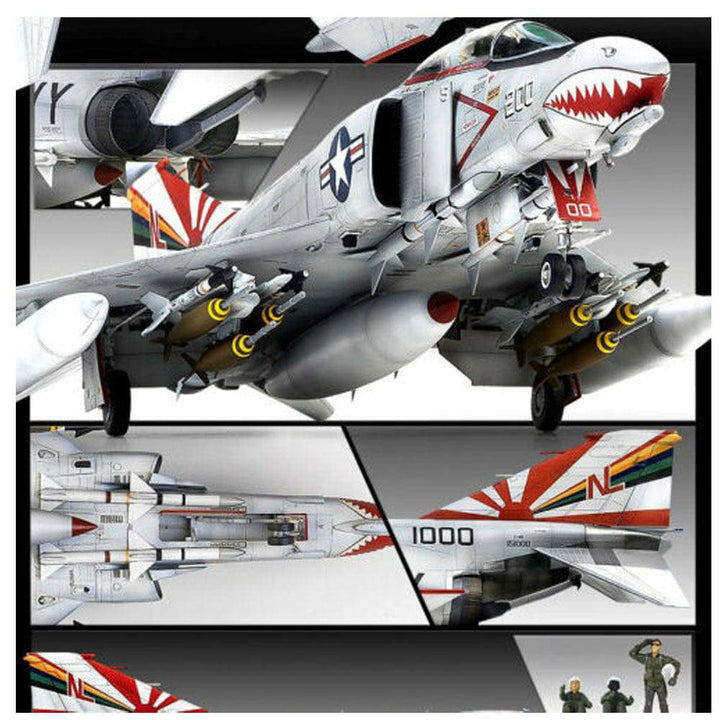 Academy - Academy 12232 1/48 F-4B "VF-111 Sundowners" Phantom II MCP Plastic Model Kit