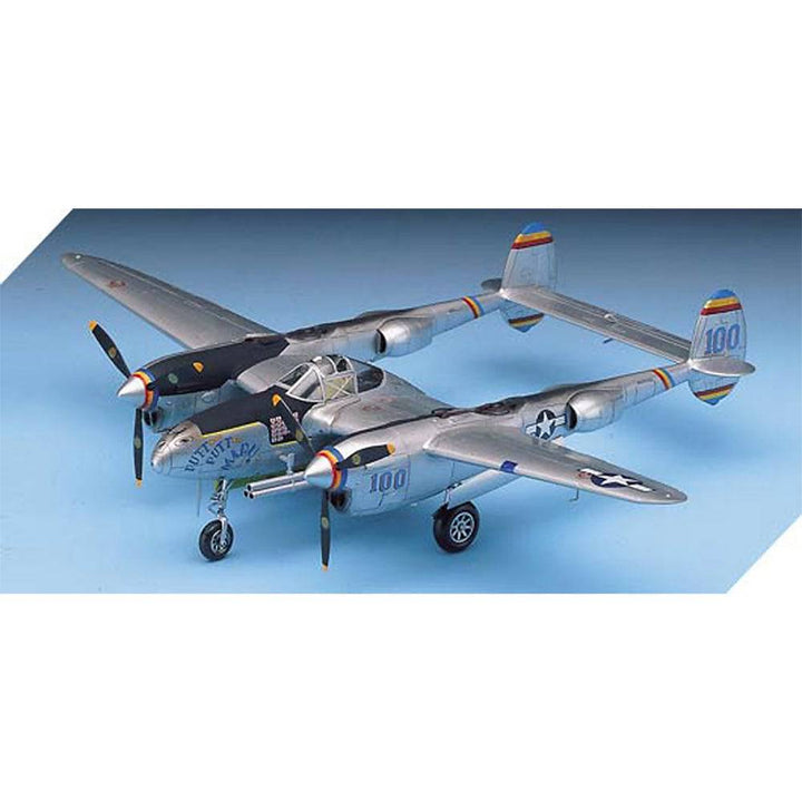 Academy - Academy 12282 1/48 P-38 Combination Version Lightning Plastic Model Kit