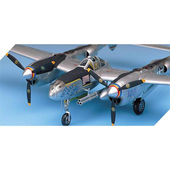 Academy - Academy 12282 1/48 P-38 Combination Version Lightning Plastic Model Kit