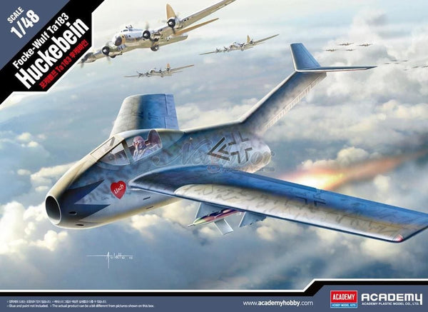 12327 1/48 FockeWulf Ta183 Huckebein Plastic Model Kit