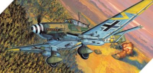 Academy - Academy 12404 1/72 Ju87G-2 Stuka "Kanonen Vogel" Plastic Model Kit