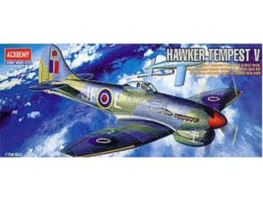 12466 1/72 Tempest V Plastic Model Kit