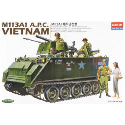 13266 1/35 M113A1 Vietnam Version Plastic Model Kit with Australian Decals