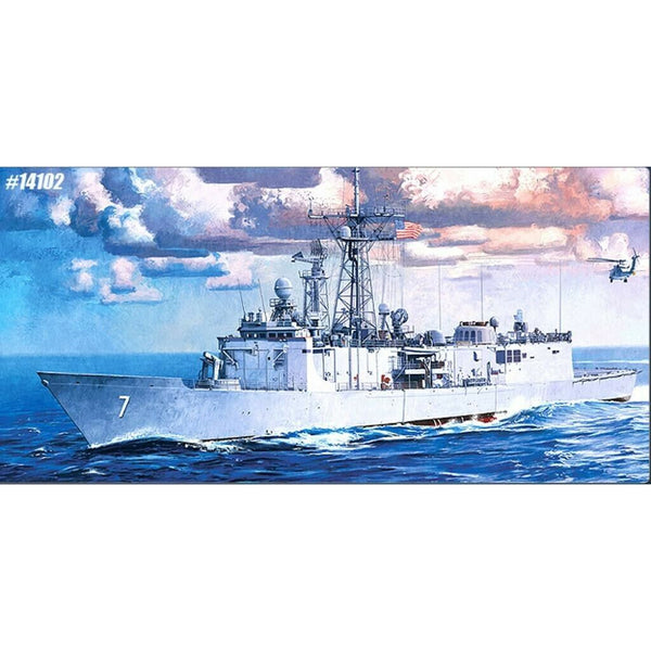 14102 1/350 USS Oliver Hazard Perry FFG7 Plastic Model Kit with Australian Decals