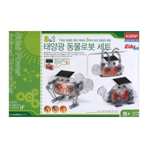 18115 Edukit Solar Power Animal Robot Set Plastic Model Kit