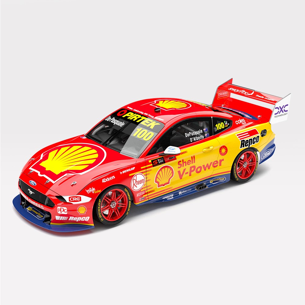 1/18 Shell VPower Racing Team No.100 Ford Mustang GT2022 Repco Bathurst 1000  Anton De Pasquale/To