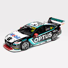 1/18 Mobil1 Optus #25 Holden ZB Commodore 2022 Bathurst1000 2nd Place Chaz Mostert/Fabian Coulthard