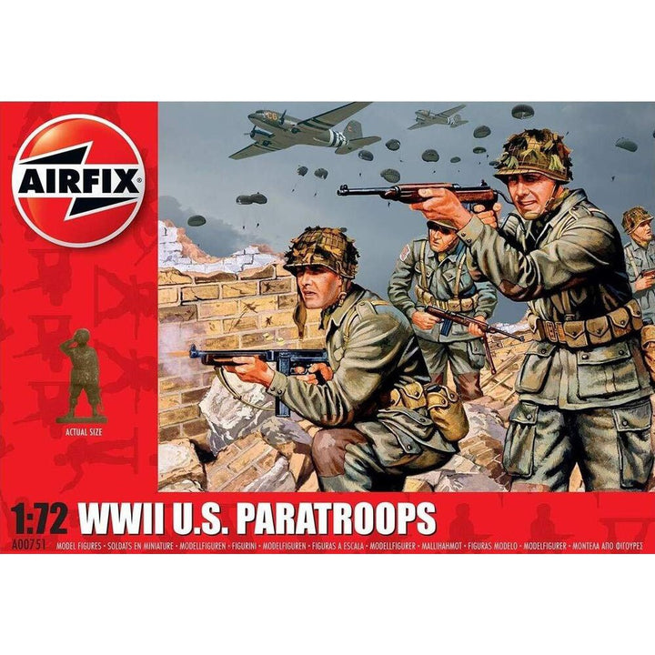 Airfix - 1:76 WWII US Paratroops