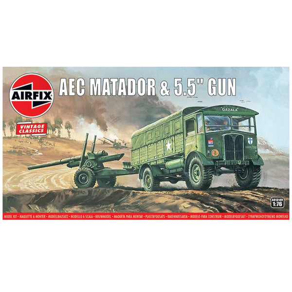 Airfix - 1:76 AEC Matador & 5.5" Gun