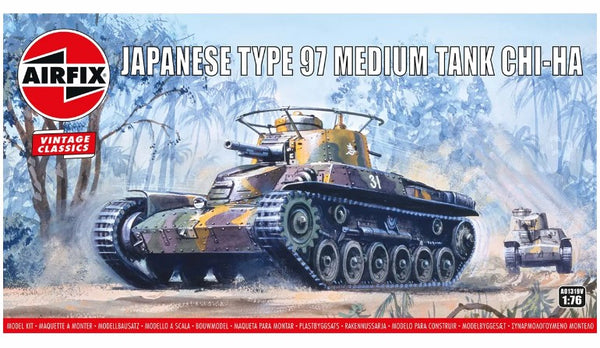 1:76 Type 97 Chi Ha Japanese Tank