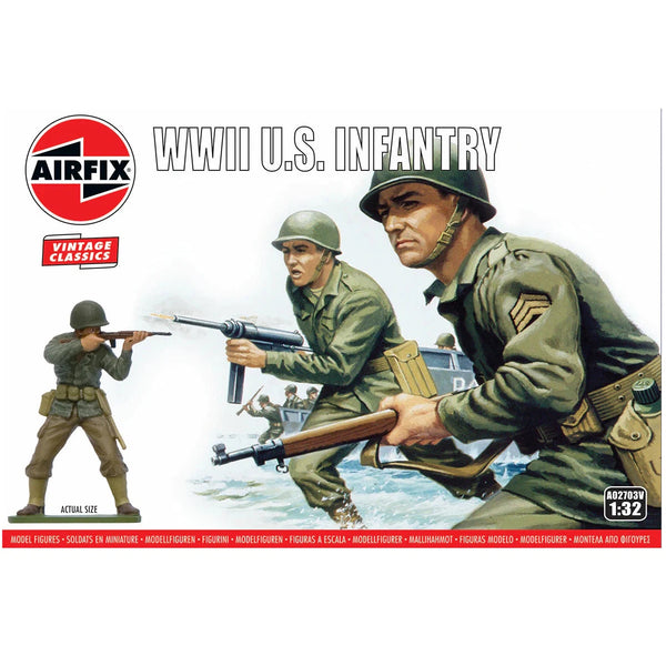 1/32 WWII U.S. INFANTRY