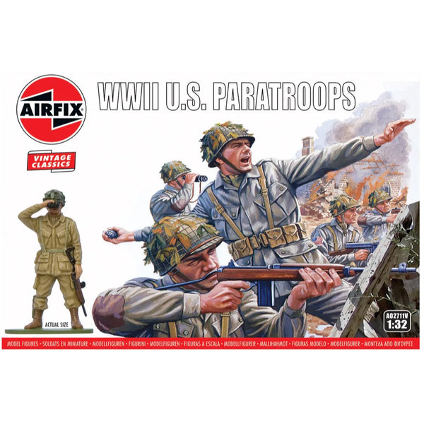 1:32 WWII U.S. Paratroops