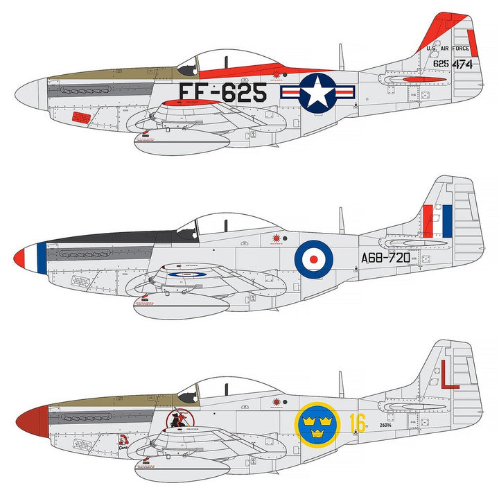 Airfix - 1:48 North American F-51D Mustang