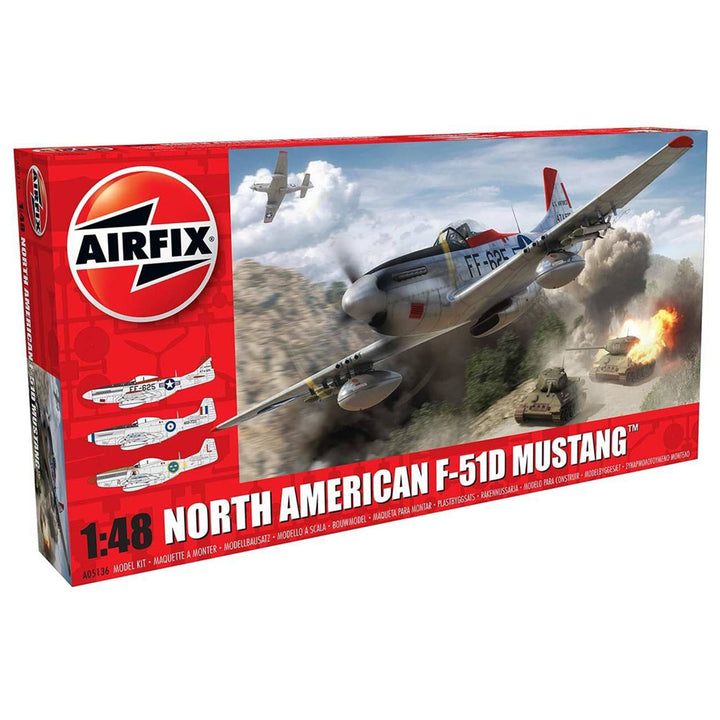 Airfix - 1:48 North American F-51D Mustang