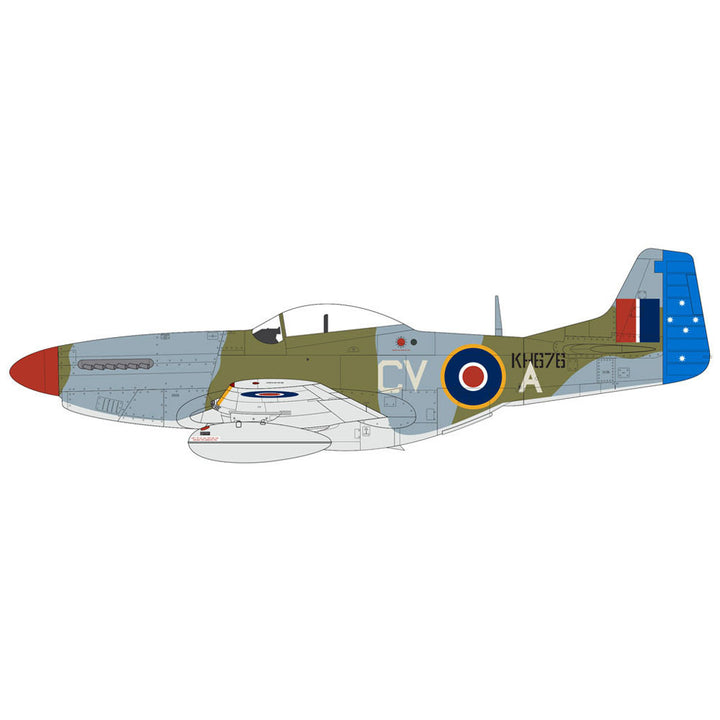 Airfix - 1:48 North American Mustang Mk.IV/P-51K  Mustang