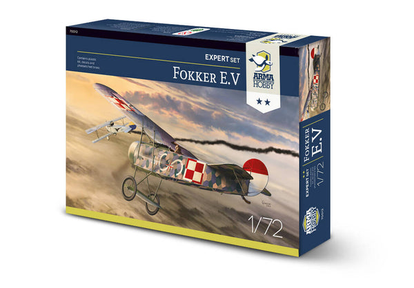 70012 1/72 Fokker E.V Expert Set Plastic Model Kit