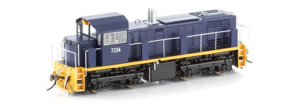 HO Freight Rail 73 Class 7334 Freight Rail Blue