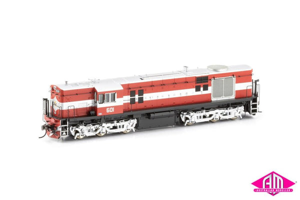 HO  SAR 600 class Red and Silver Piping Shrike 601 DCC sound