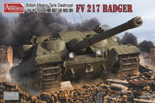 35A034 1/35 FV217 BADGER Plastic Model Kit