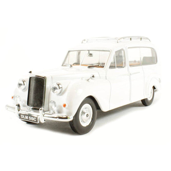 Oxford - 1/43 Austin Hearse White