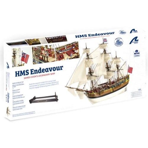 HMS Endeavour 2021 Wooden Ship Model