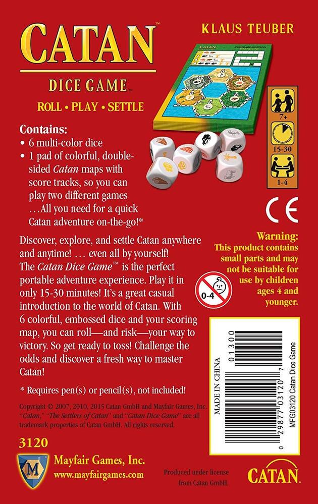 Asmodee - Catan Dice Game