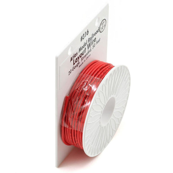 Layout Wire 50ft Red