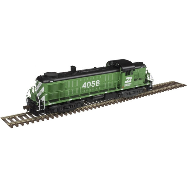 HO Silver RS3 Burlington Northern 4068