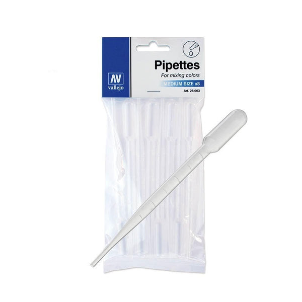 Vallejo - Vallejo 26003 Pipettes Medium Size (8) 8x3ml.