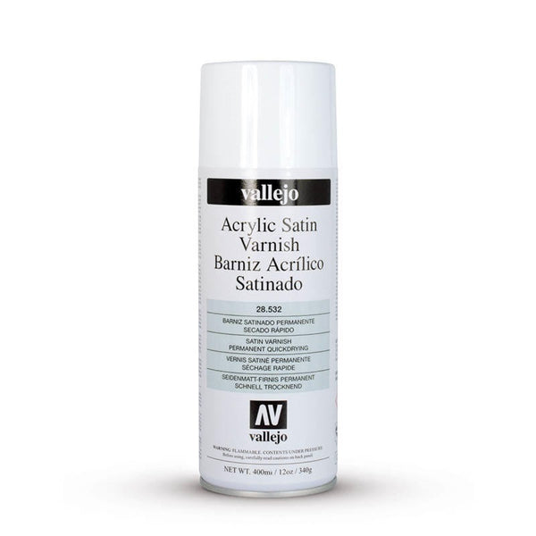 28532 Aerosol Satin Varnish 400ml Hobby Spray Paint