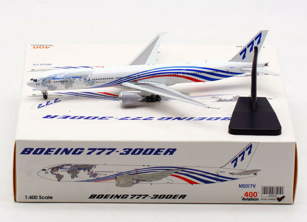 1/400 BOEING WORLD HOUSE COLOURS 777300ER N5017V