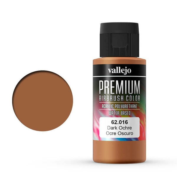 62016 Premium Colour Dark Ochre 60 ml Acrylic Airbrush Paint