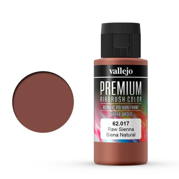 62017 Premium Colour Raw Sienna 60 ml Acrylic Airbrush Paint