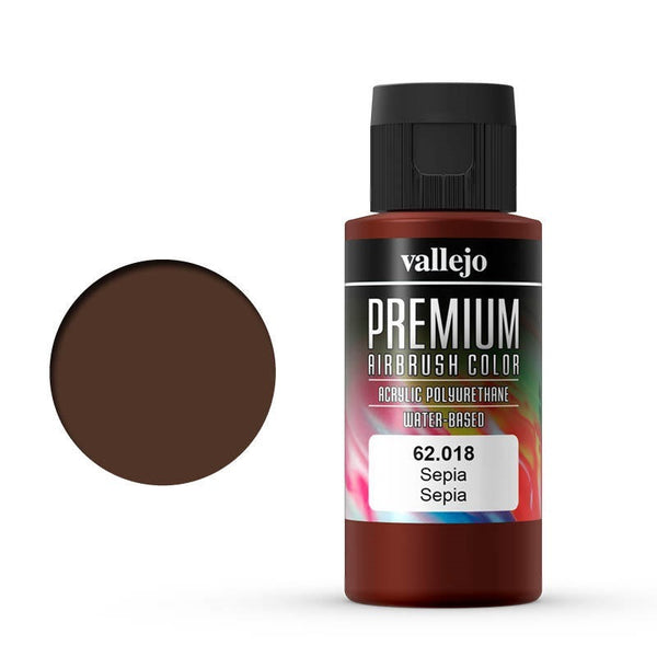 62018 Premium Colour Sepia 60 ml Acrylic Airbrush Paint