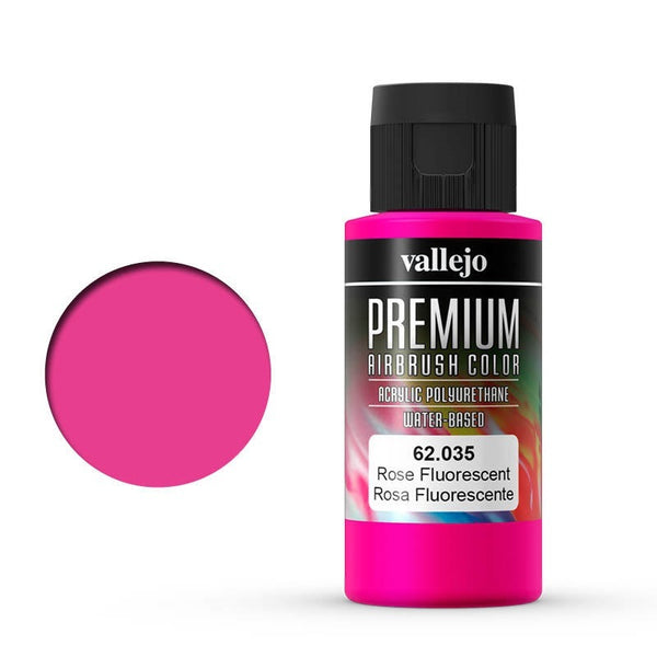 62035 Premium Colour Fluorescent Rose 60 ml Acrylic Airbrush Paint